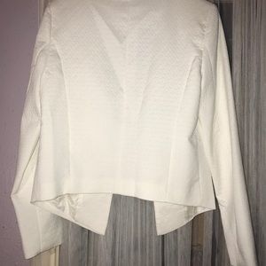White blazer